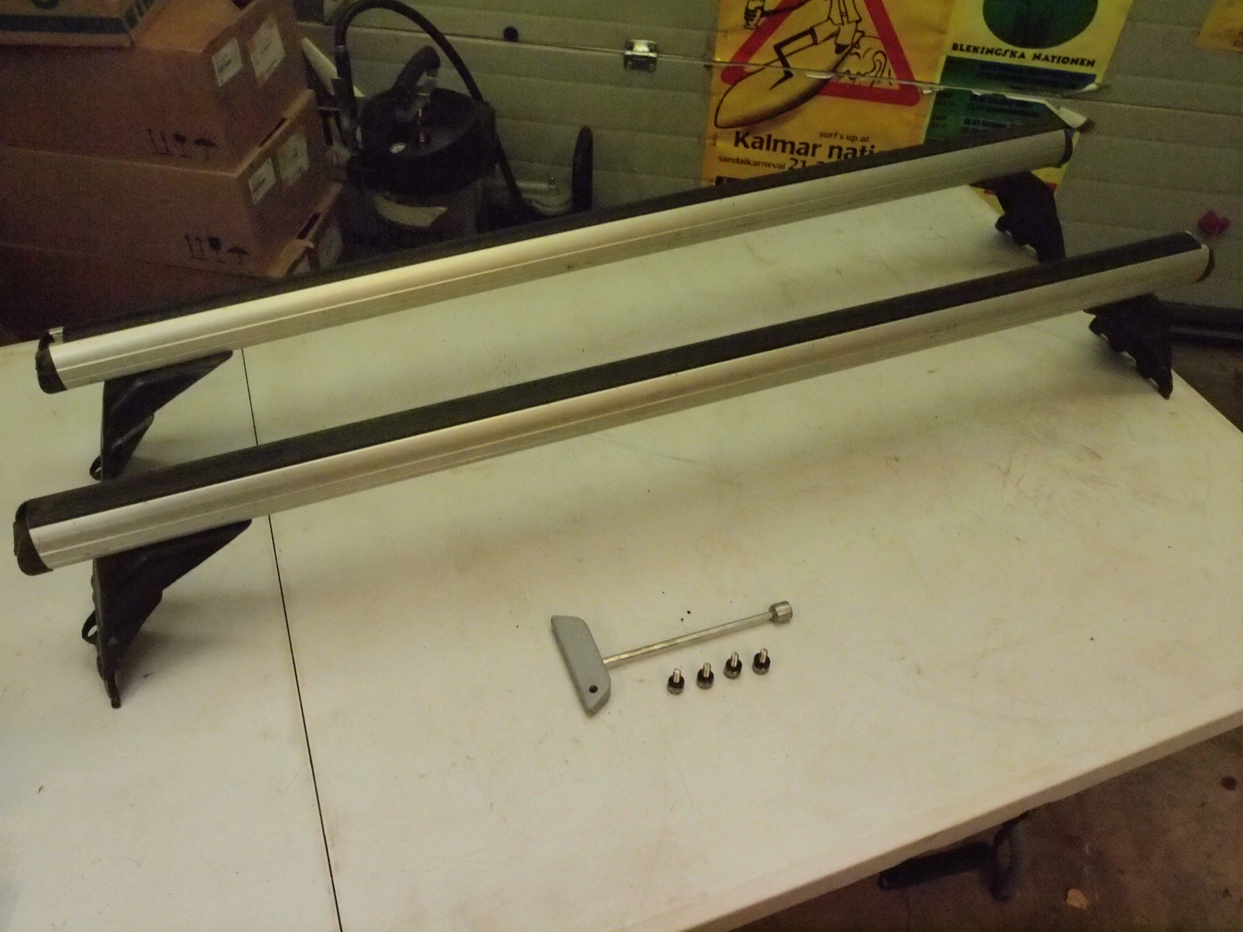 Takräcken bmw 5-serien e39 utan rails