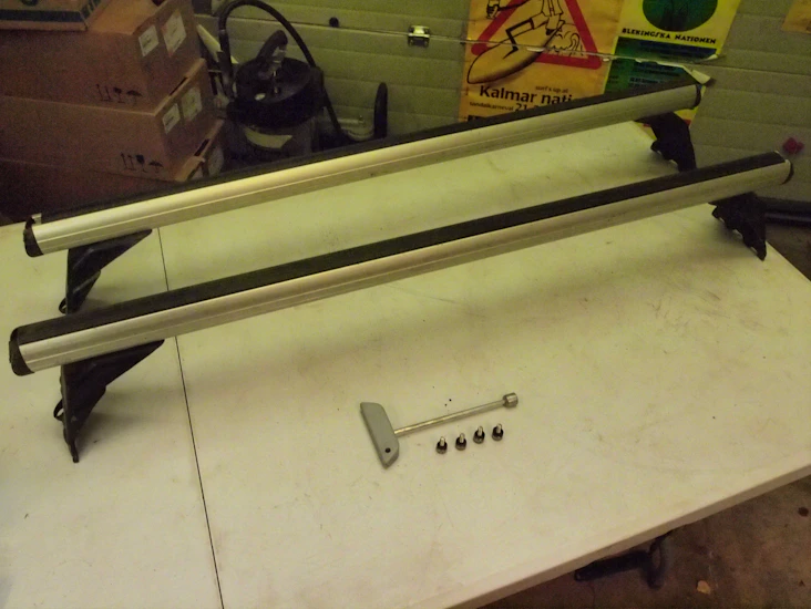 Takräcken bmw 5-serien e39 utan rails