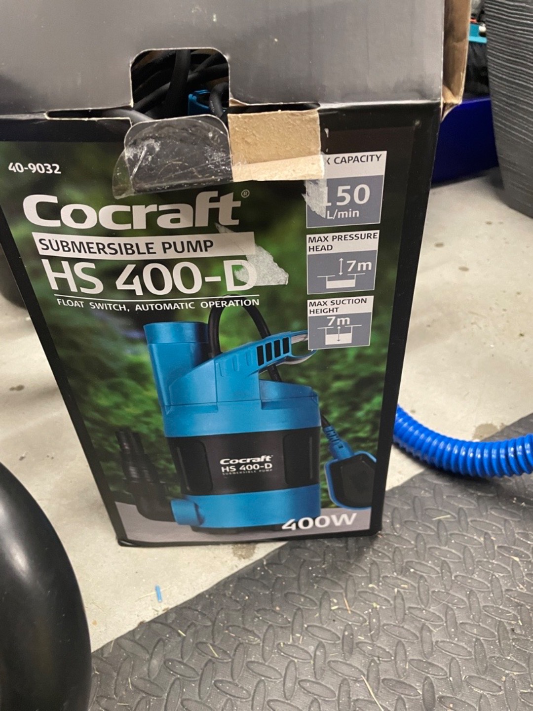 Cocraft dräneringspump hs-400d