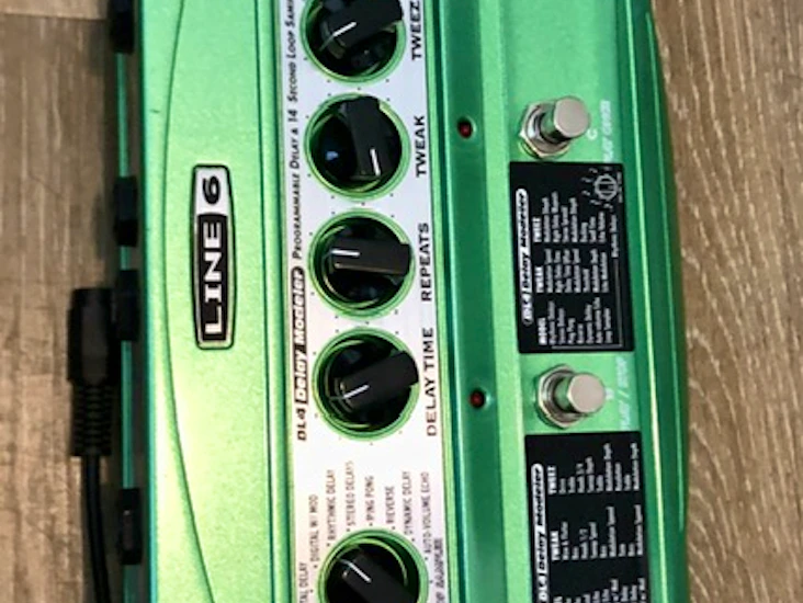 Delay pedal effects