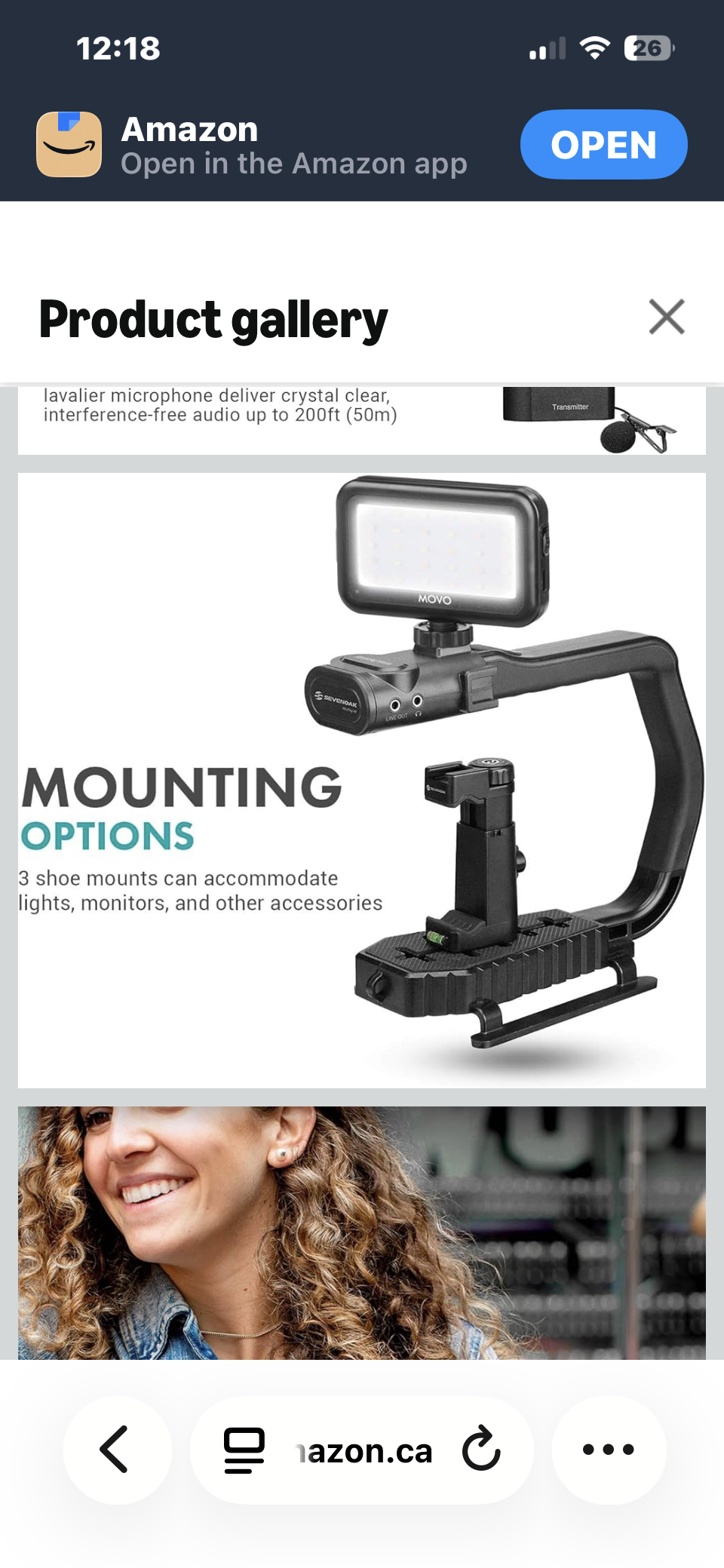 Wireless microphone filmmaker kit