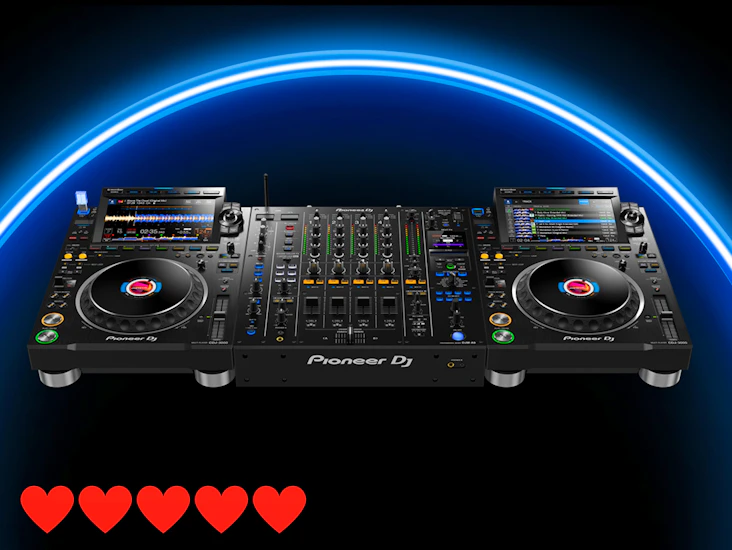 Pioneer cdj-3000 + pioneer djm-a9 mixer bundle