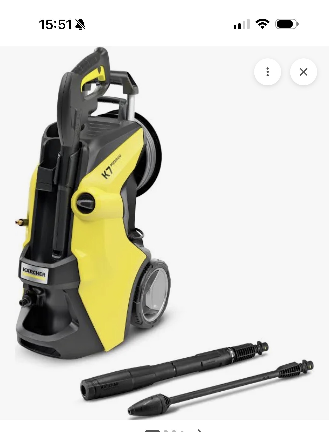 Kärcher høytrykksspyler k 7 premium power flex