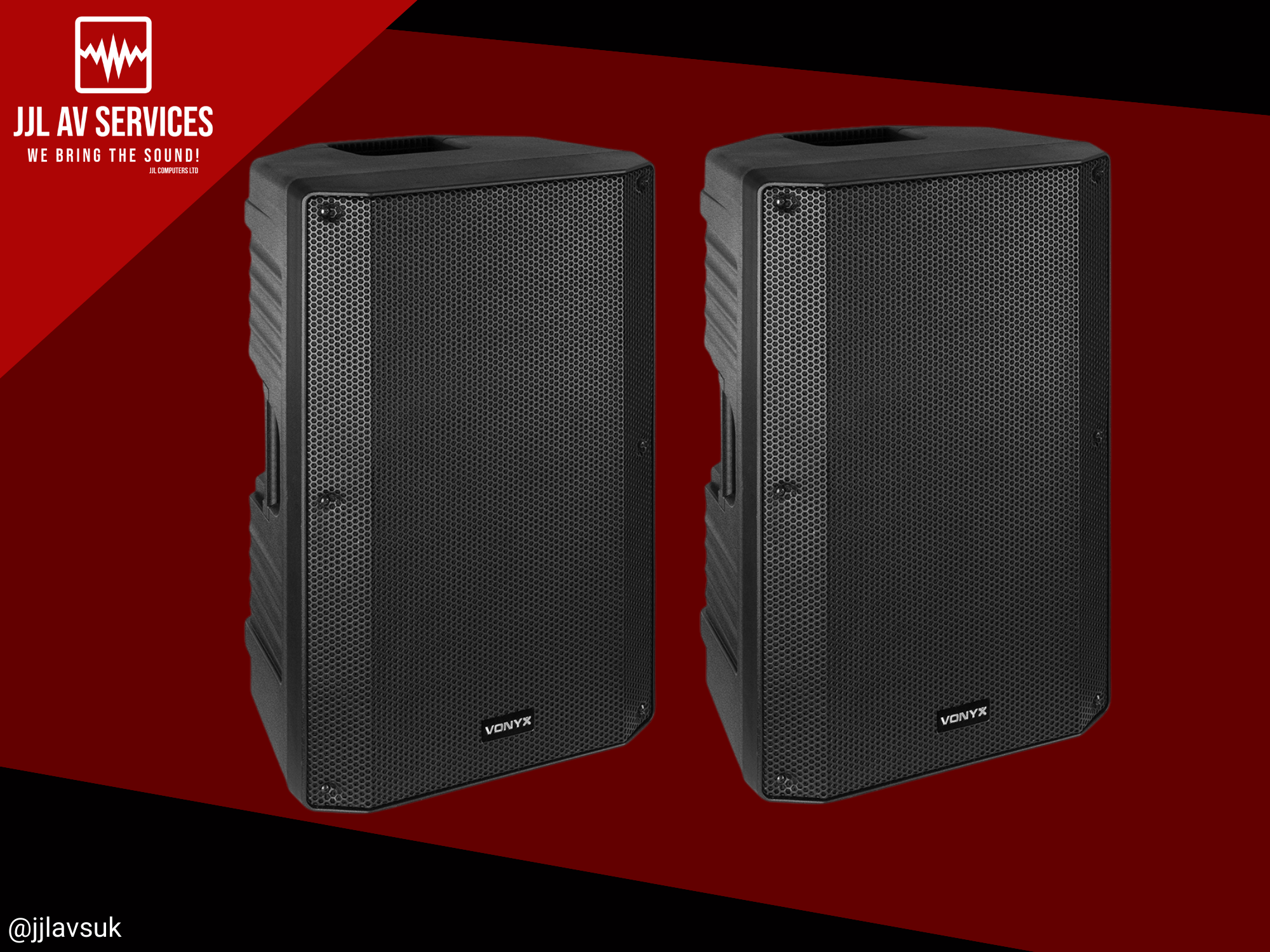 Pair of vsa12p passive pa speaker 12 inch 800w