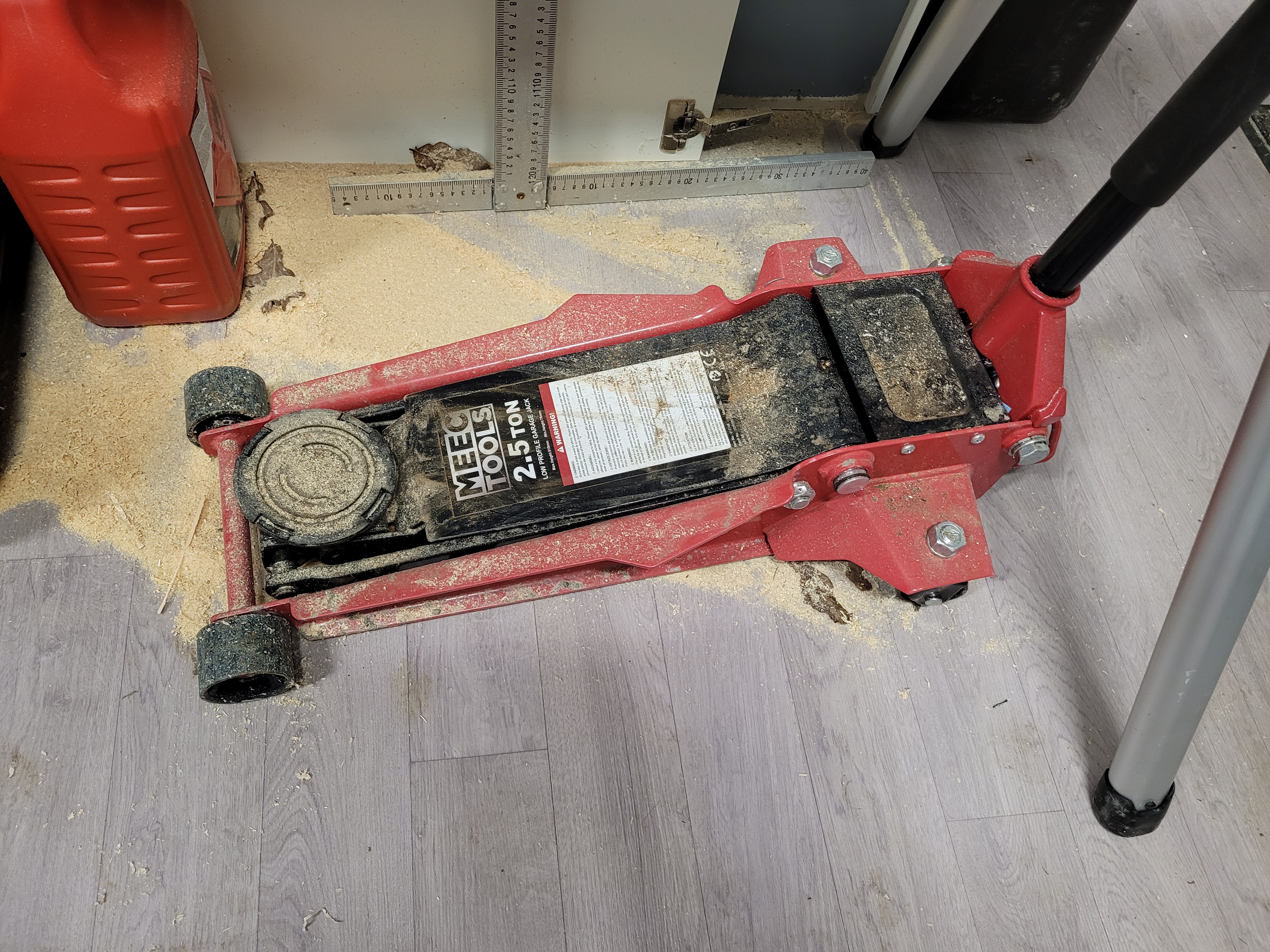 Kraftig domkraft 2,5ton