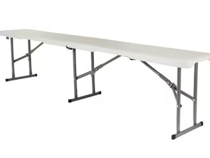 4 st ihopfällbara bänkar