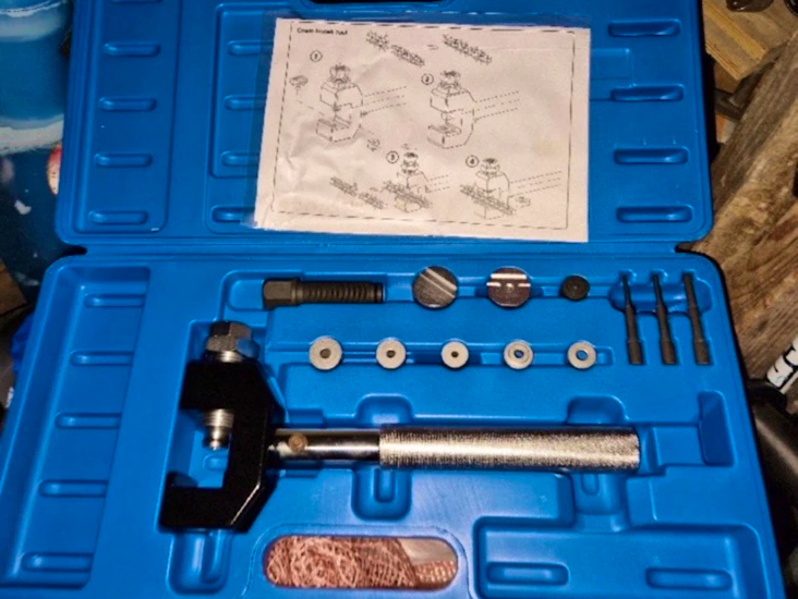 Kjedeverktøy klinkeverktøy motorsykkel