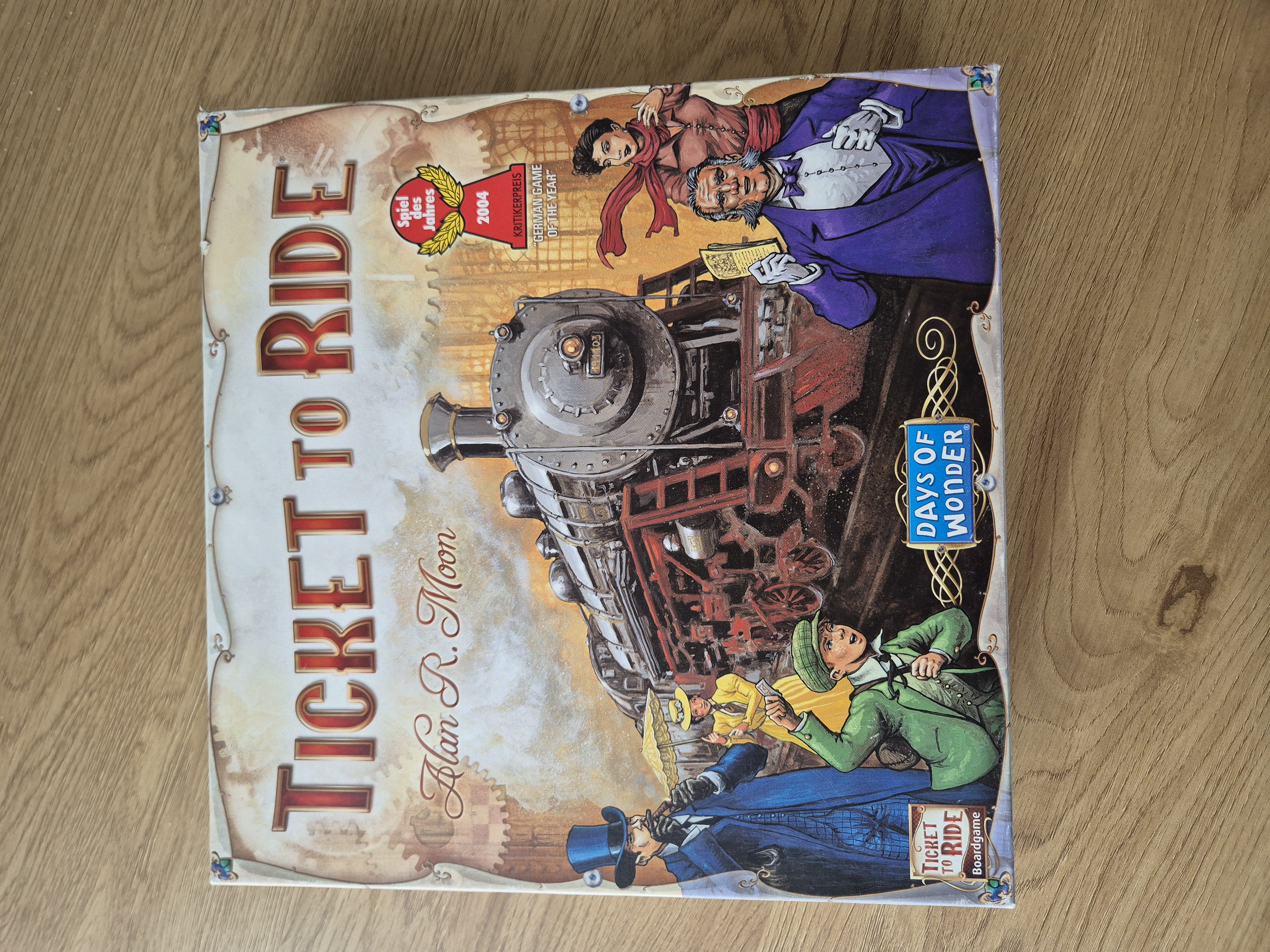 Ticket to ride (svenska utgåvan) - klassiskt brädspel för hela familjen