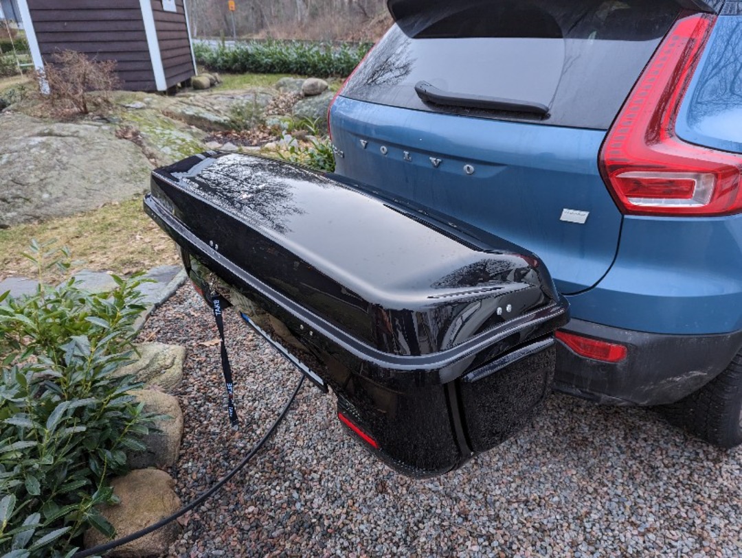 Mft backbox lasthållare för dragkrok 300l