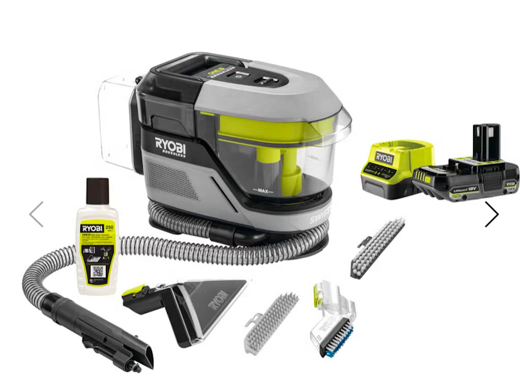 Ryobi swift clean tekstilrens