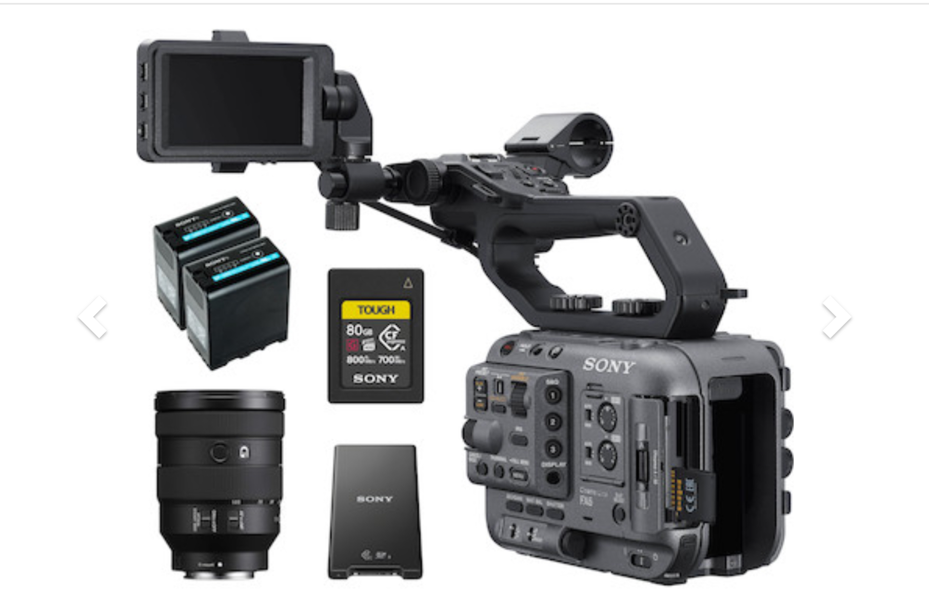 Sony fx6 full frame cinema camera 