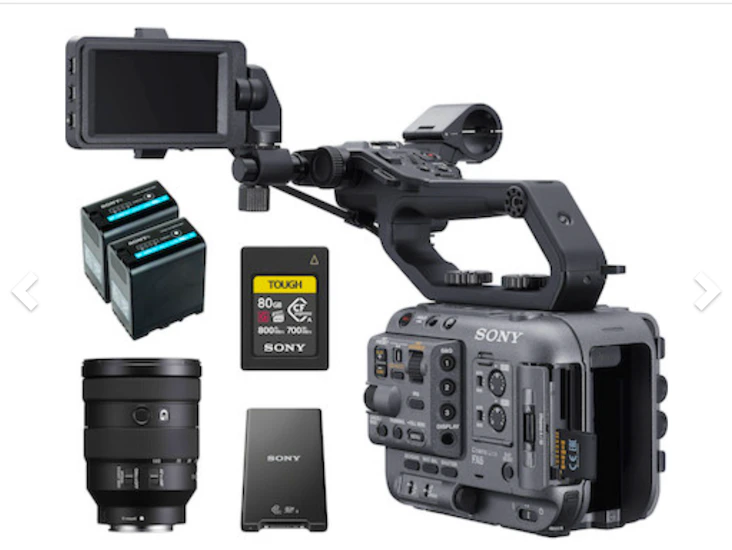 Sony fx6 full frame cinema camera