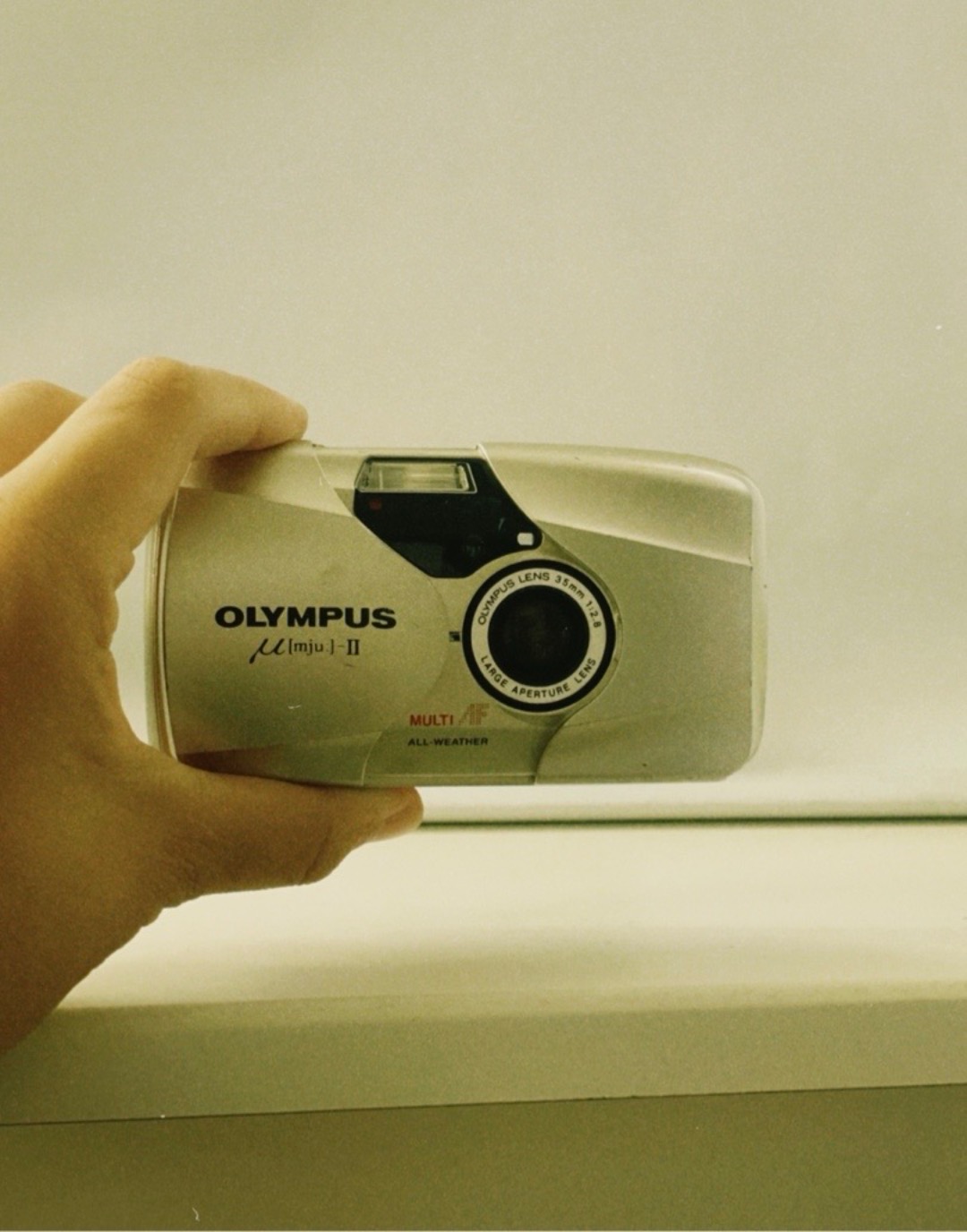 Olympus mju ii ultrakompakt filmkameraet