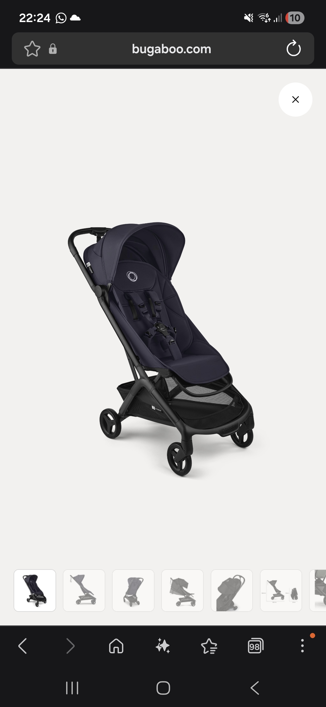 Bugaboo butterfly 