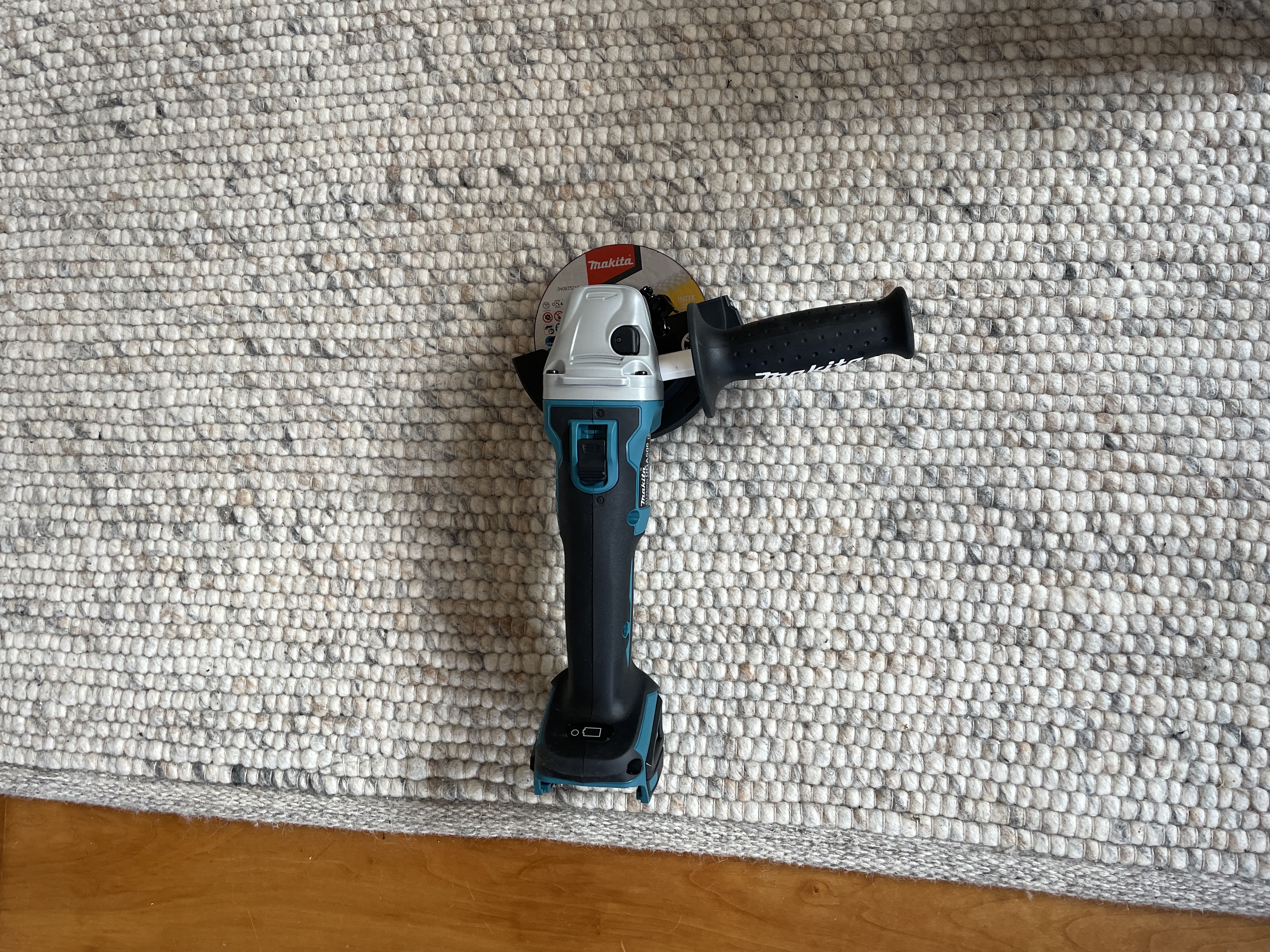 Batteridreven vinkelsliper makita dga506 ø125mm