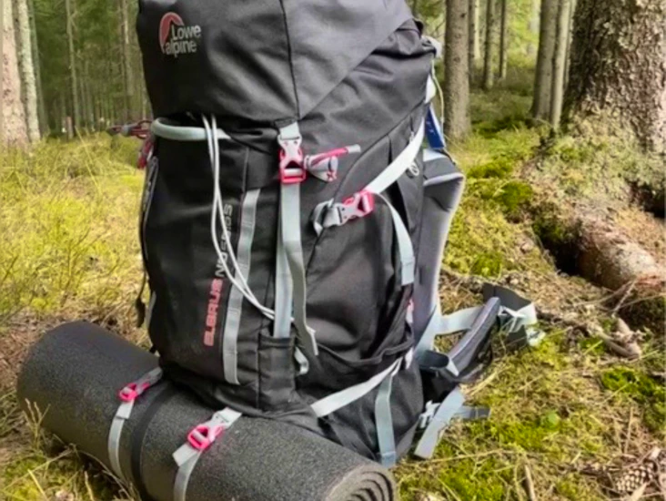 Lowe alpine sekk 65l dame