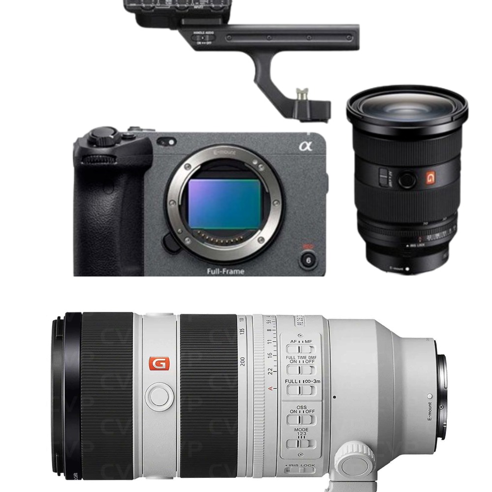 Sony fx3 + sony 70-200 gm ii & sony 24-70 gm ii
