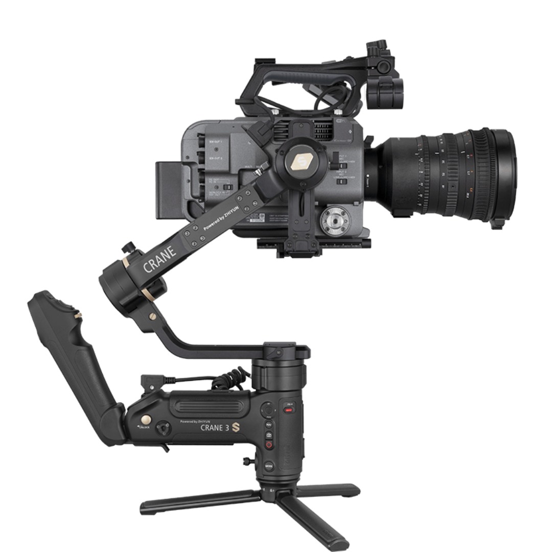 Gimbal for tunge kameraer