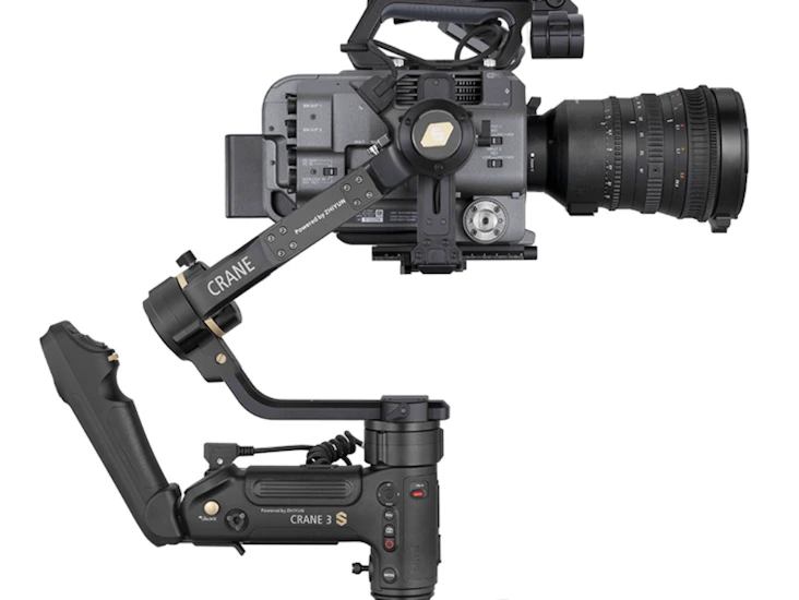 Gimbal for tunge kameraer