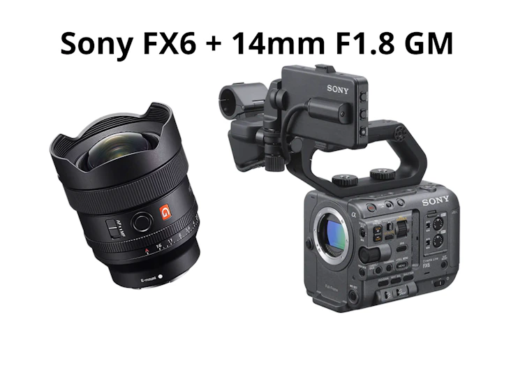 Sony fx6 + 14mm f1.8 gm