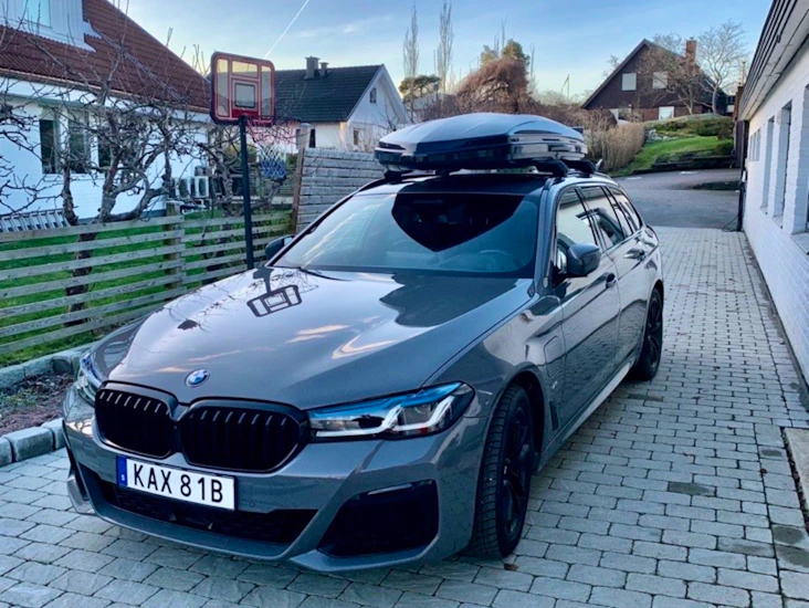 Thule takbox med snabbfästen