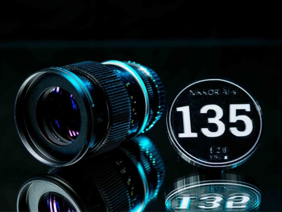 Nikkor ef 135mm f2.8 ai-s vintage lens cine