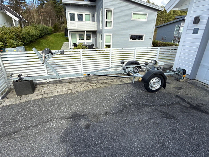 Brenderup 8115 båthenger 15 fot/600 kg.