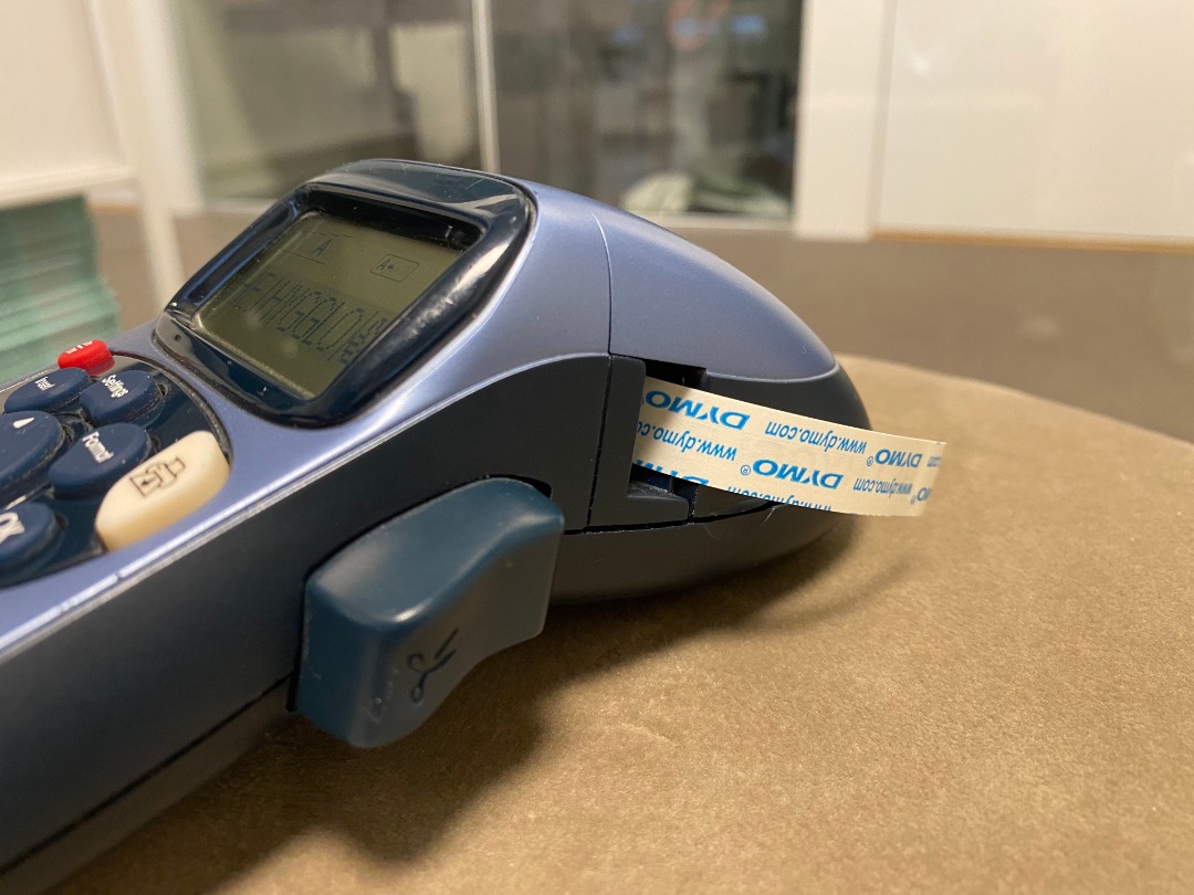 Lej Skriv ut etiketter med Dymo Letratag LT-100H! fra ...