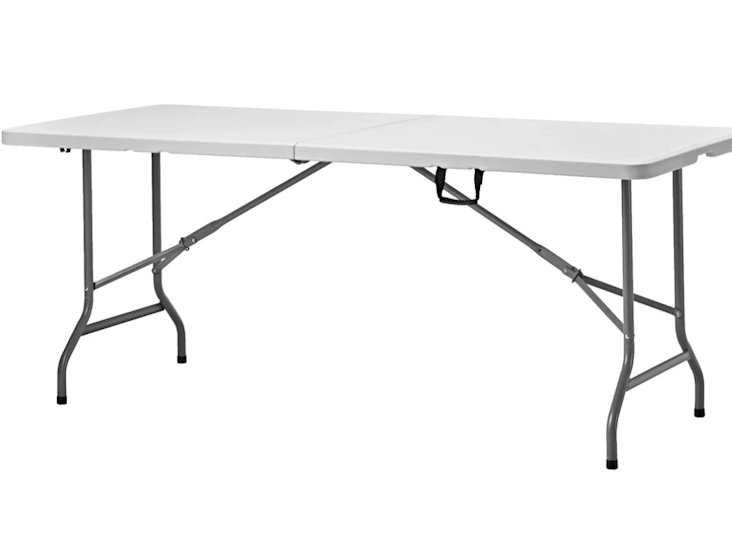 Hopfällbart bord loppisbord plastbord barnkalas fest