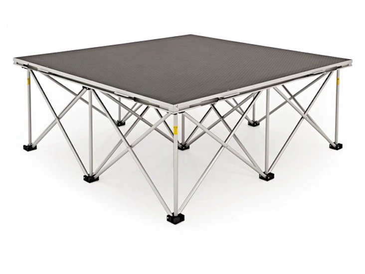 Portable stage platform inc. 40cm riser 750 1x1m
