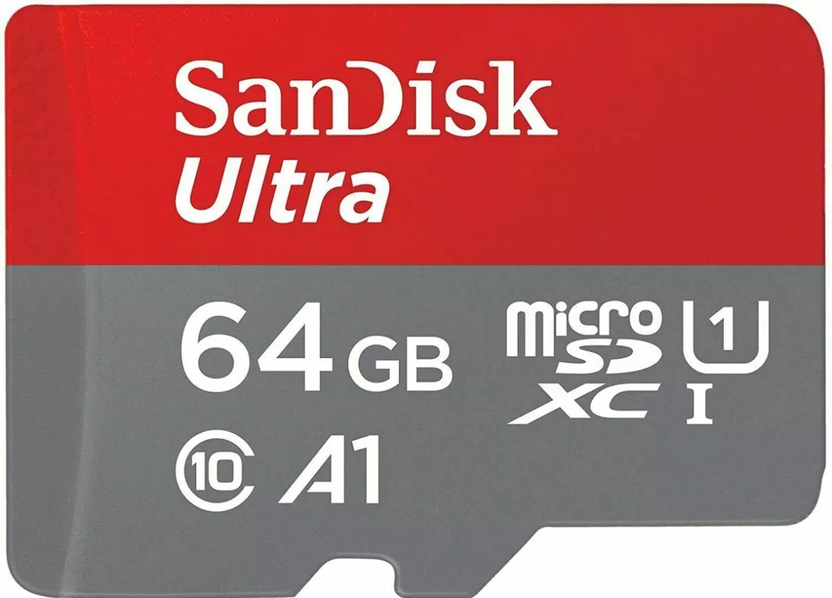 Sandisk 64gb ultra 100mb/s class 10 micro sd sdhc sdxc memory card & adapter  uk