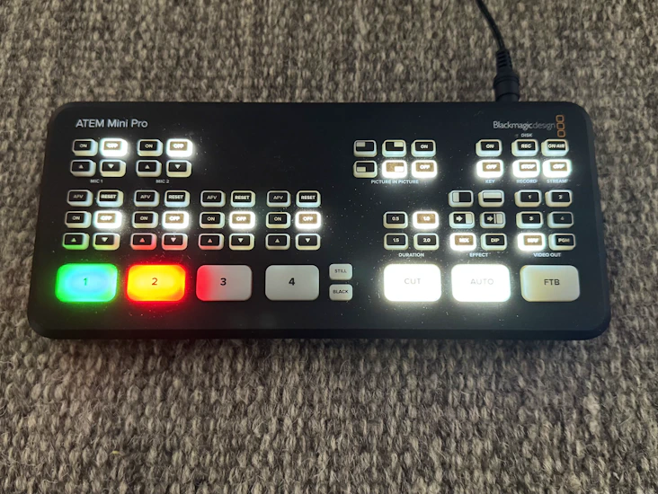 Blackmagic atem mini pro