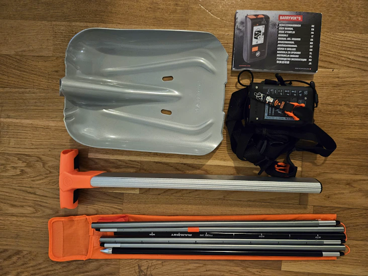 Mammut barryvox s -lumivyörypaketti