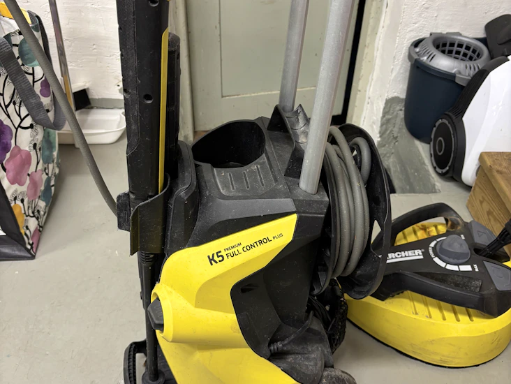 Högtryckstvätt med tralltvättar