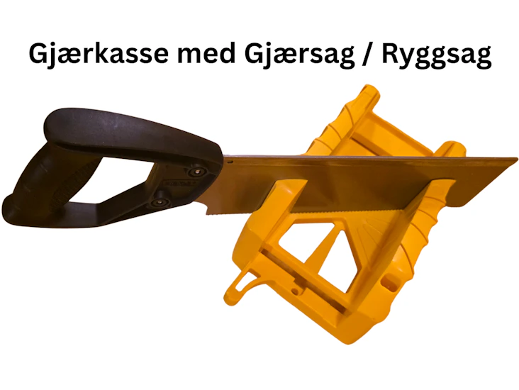 Gjærkasse m/gjærsag / ryggsag i praktisk sett
