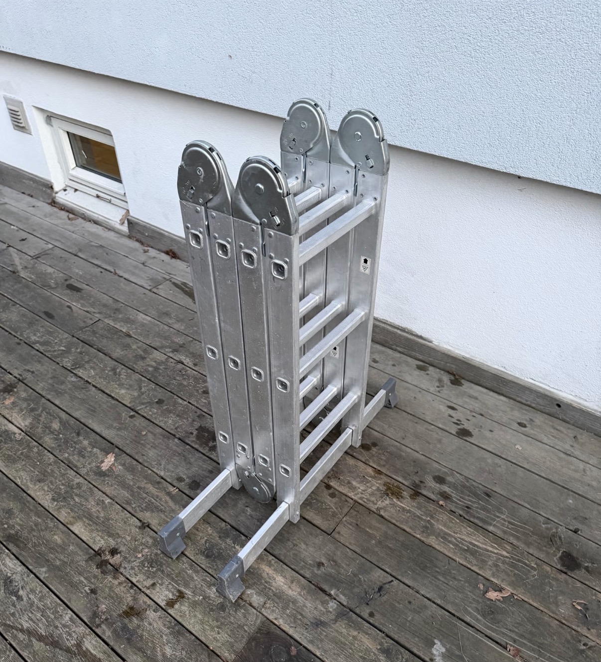 Praktisk og stabil stige