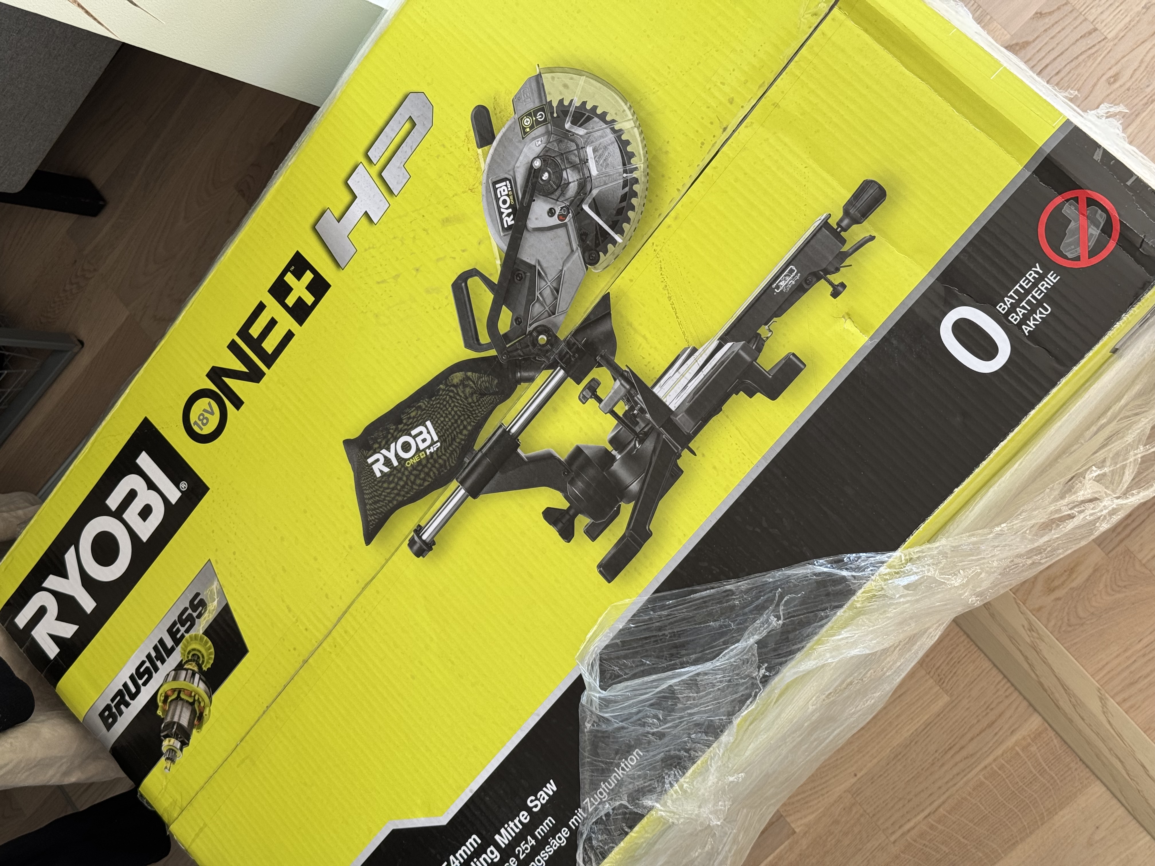 Ny ryobi kap- & gersåg 