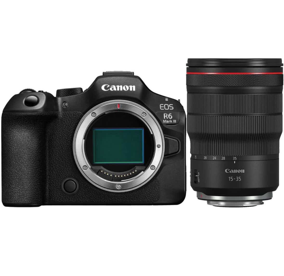 Canon r6 mark iii + canon rf 15-35mm f2.8 l is usm lens