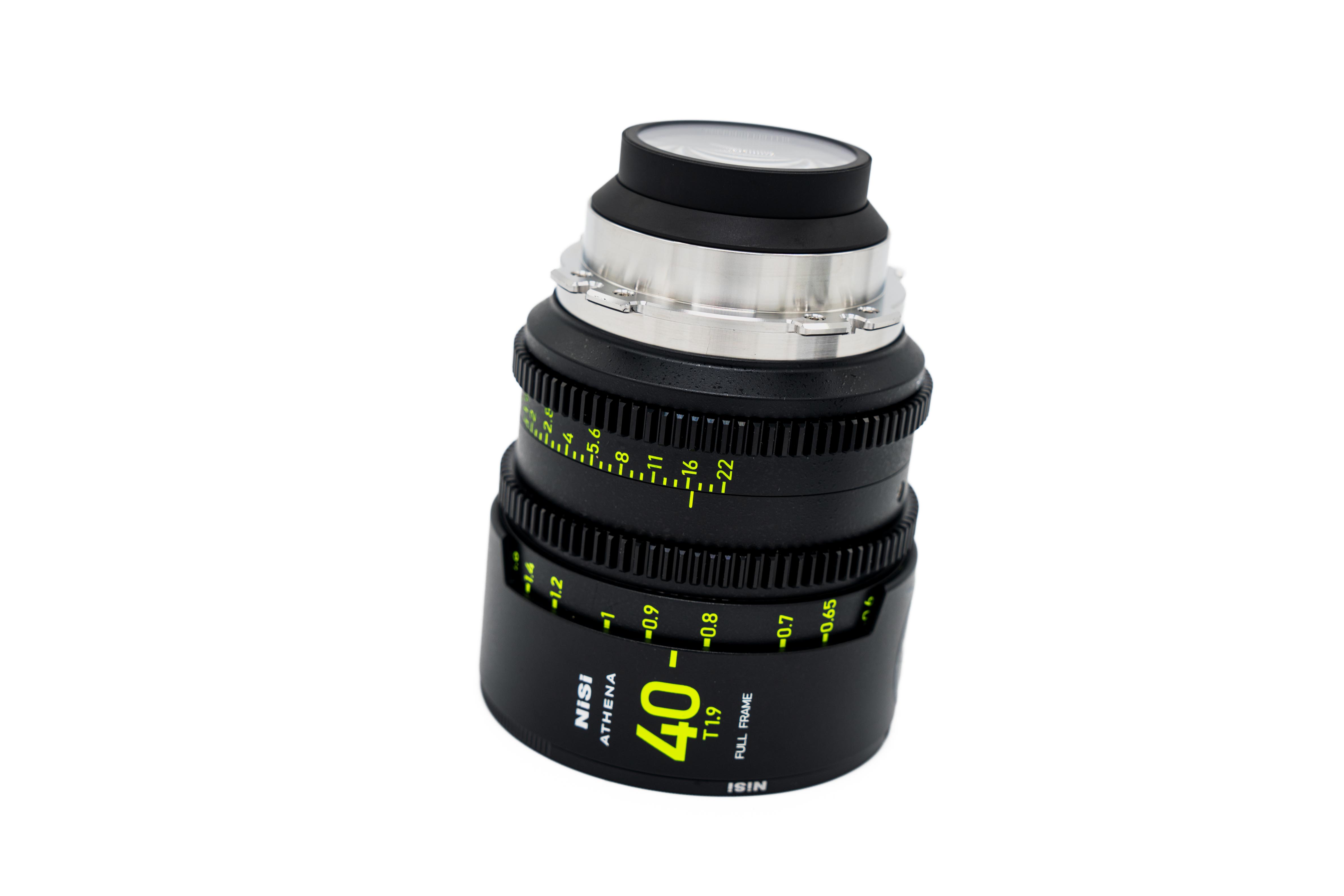 Nisi athena cine prime 40mm t1.9 pl
