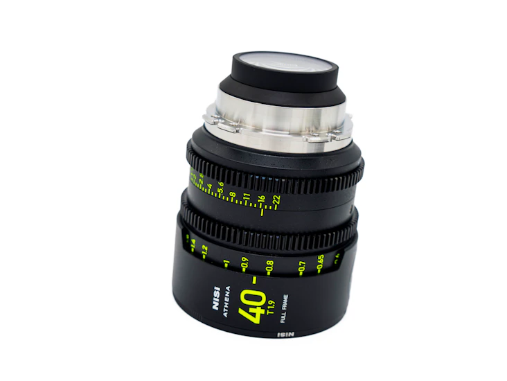 Nisi athena cine prime 40mm t1.9 pl