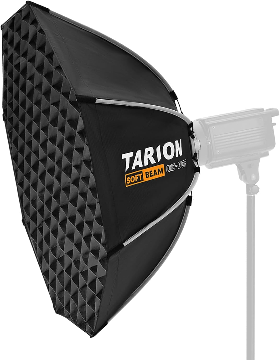 Tarion foldable octabox bowens softbox - 90cm/36in quick release octagon soft