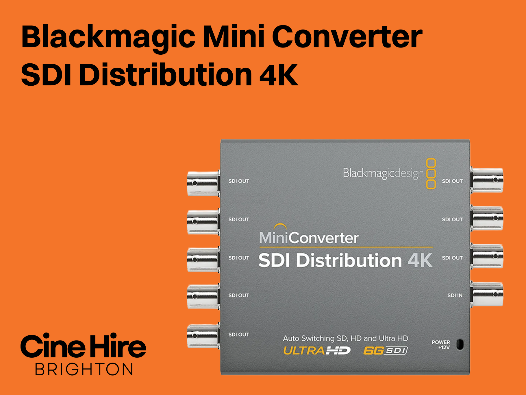 Blackmagic mini converter sdi distribution 4k