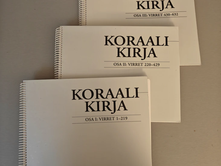 Koraalikirjat/virsien säestysnuotit