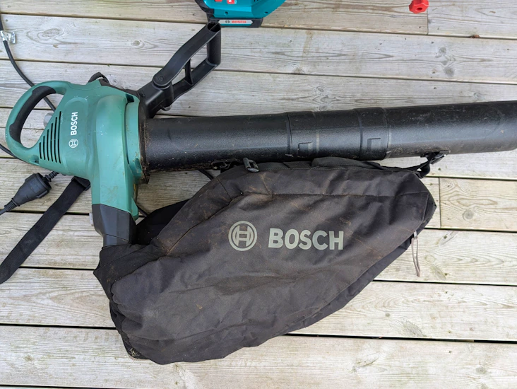 Bosch lövsug/blåsare