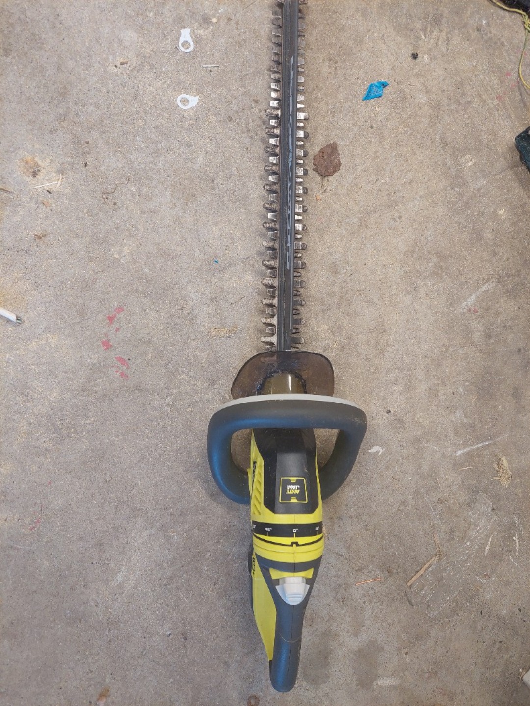 Ryobi häcksax, batteri samt laddare