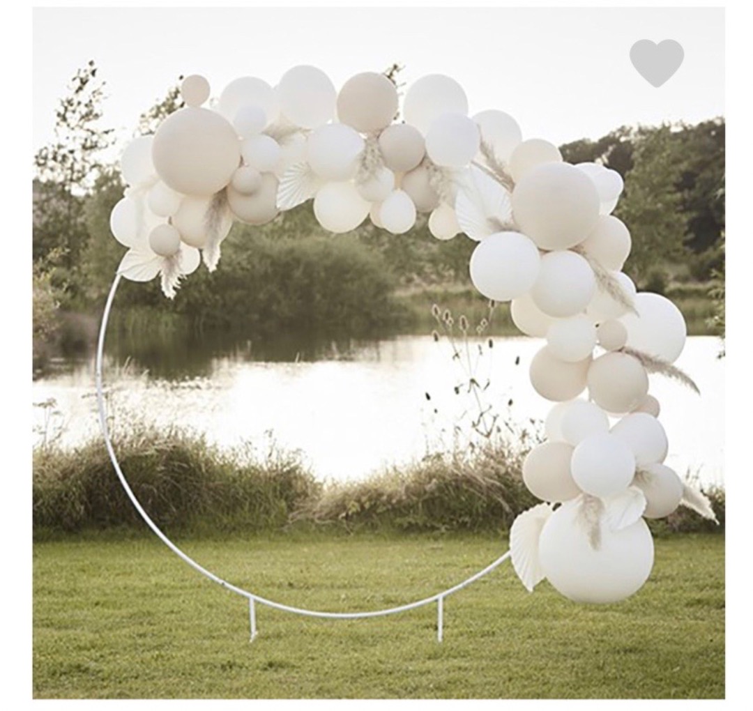 Ballongbåge / dekorationställning