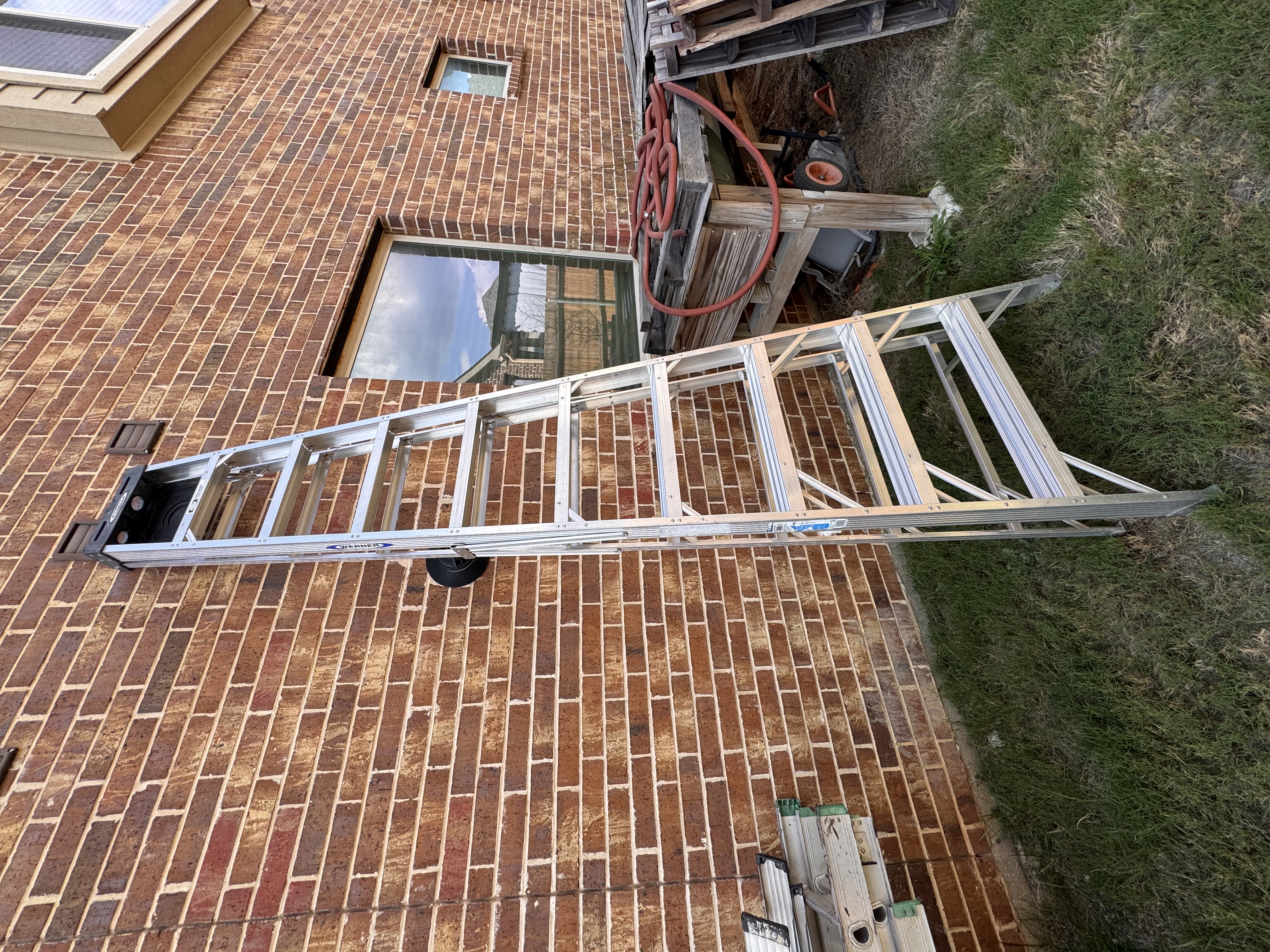 10ft aluminum a-frame