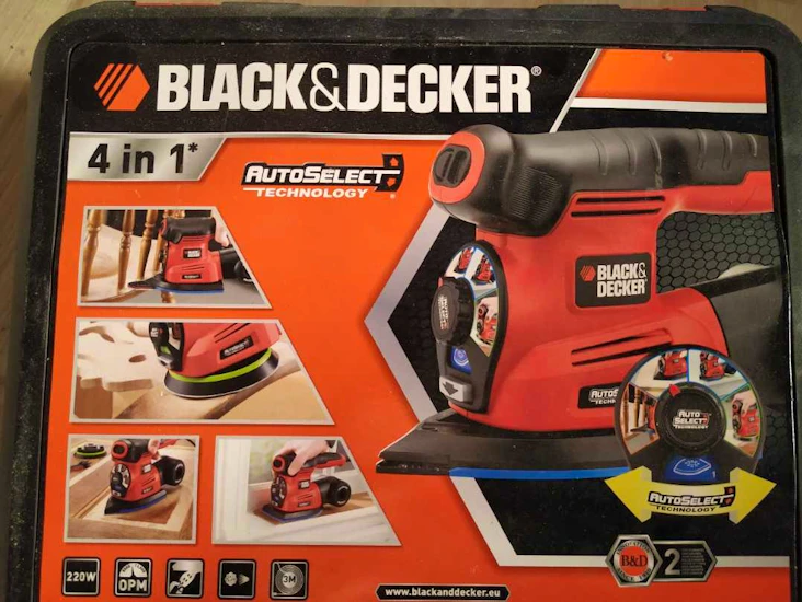 Black &. decker pussemaskin