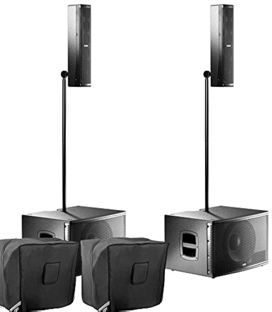 Fbt vertus cs1000 portable line array system x 2