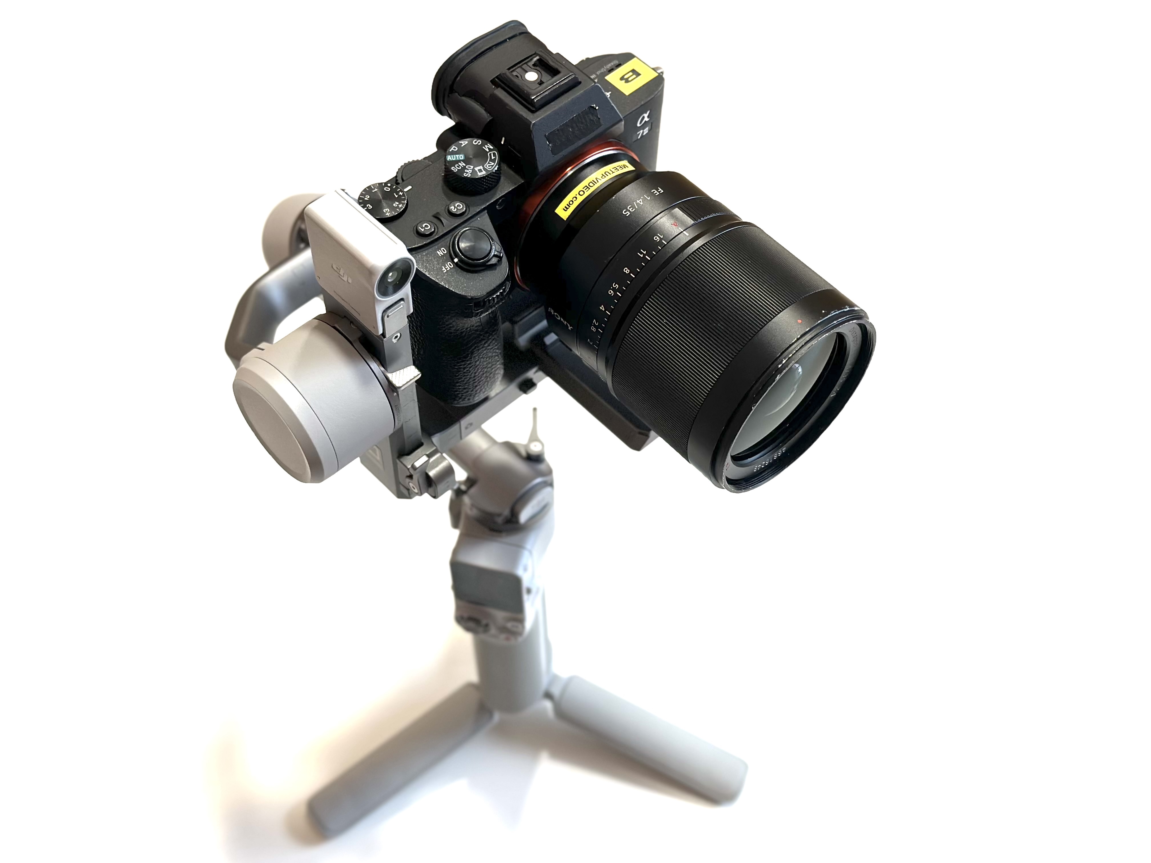 Sony a7 iii + 35 f1.4  + dji rs 4 mini  (a73 35 rs4 a7iii)